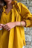 Larc Poet Blouse Mustard